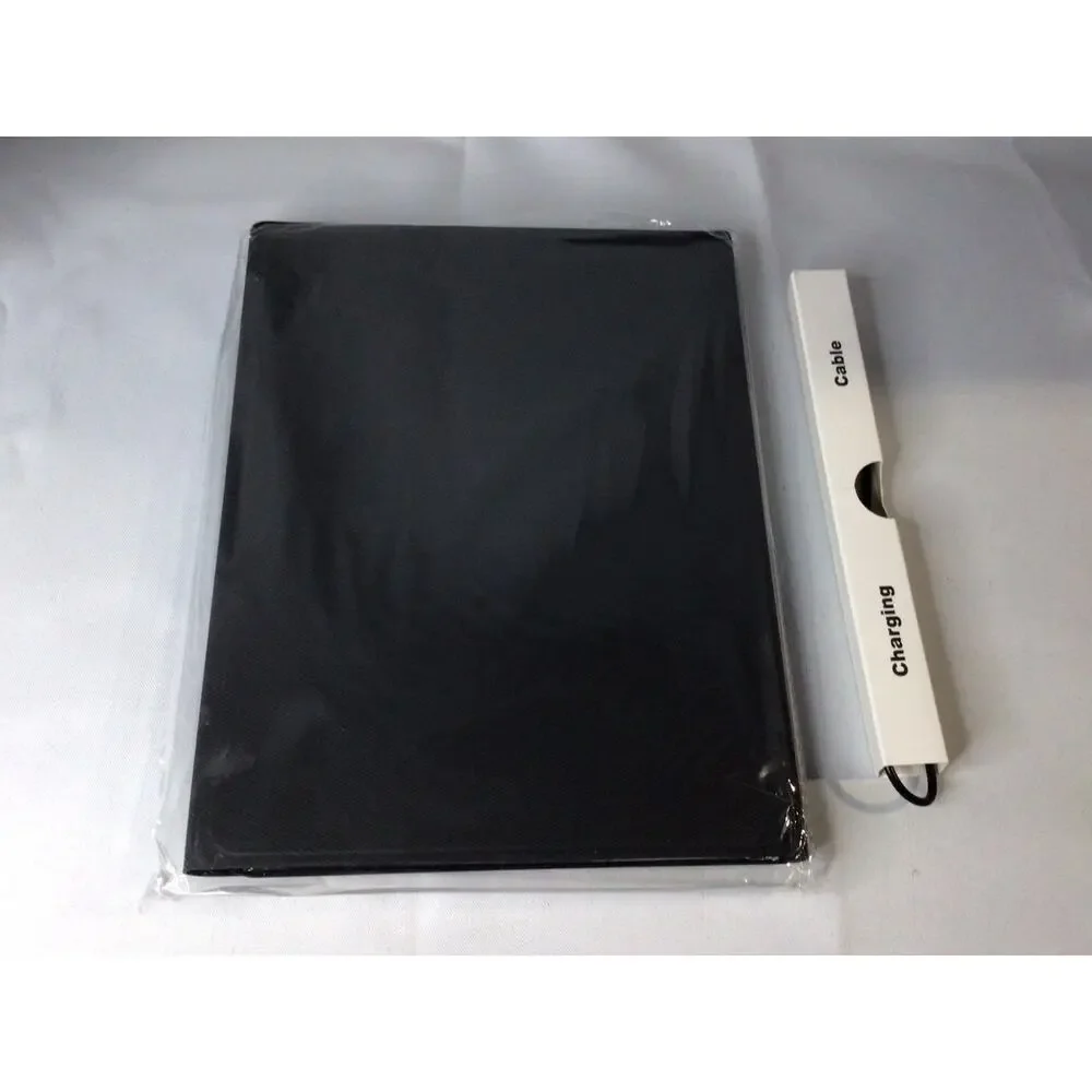 TQQ for iPad Air 13-inch (M2) 2024 & Pro 12.9 inch 2022 Case with Keyboard Black